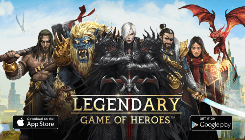 Legendary Game of Heroes endurance joyaux gratuit triche illimité